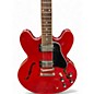 Used 2024 Epiphone ES355 Candy Apple Red Hollow Body Electric Guitar
