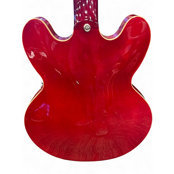 Used 2024 Epiphone ES355 Candy Apple Red Hollow Body Electric Guitar