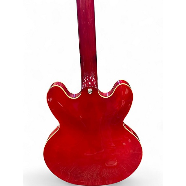 Used 2024 Epiphone ES355 Candy Apple Red Hollow Body Electric Guitar