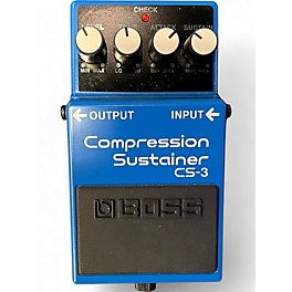 Used BOSS CS3 Compressor Sustainer Effect Pedal