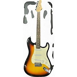 Used Austin S 2022 3 Color Sunburst Solid Body Electric Guitar
