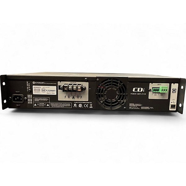 Used Crown CDI1000 Power Amp