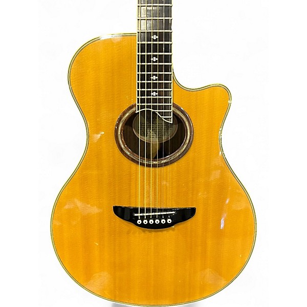 Used Yamaha APX10T Antique Natural Acoustic Electric Guitar