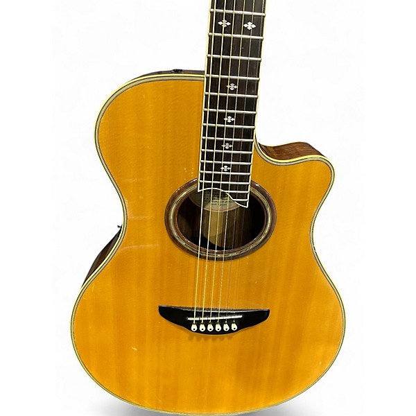 Used Yamaha APX10T Antique Natural Acoustic Electric Guitar