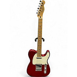 Used Fender Standard Telecaster Candy Apple Red Solid Body Electric Guitar