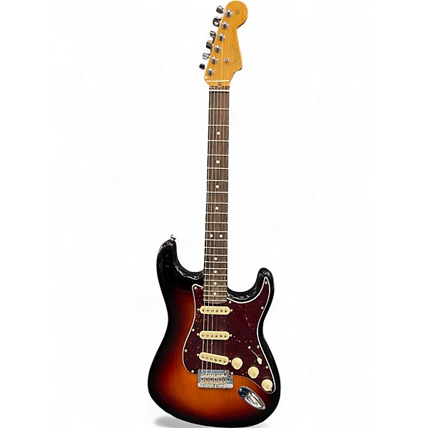 Used Fender American Professional II Stratocaster 3 Color Sunburst Solid Body Electric Guitar
