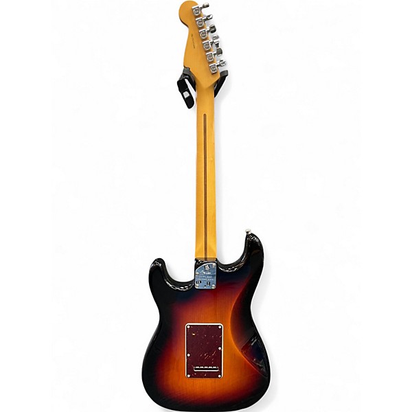 Used Fender American Professional II Stratocaster 3 Color Sunburst Solid Body Electric Guitar