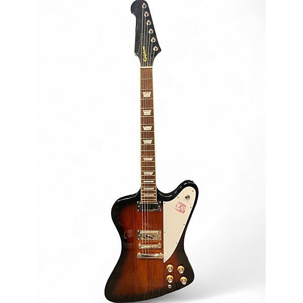 Used 2020 Epiphone FIREBIRD Vintage Sunburst Solid Body Electric Guitar,Specials : American Fashion Style Bags On Sale