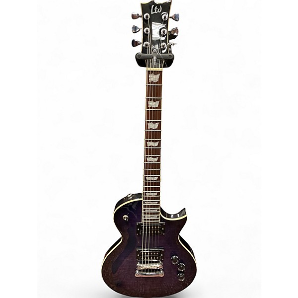Used ESP LTD EC-256FM PURPLE BURST Solid Body Electric Guitar,New Products : American Fashion Style Bags On Sale