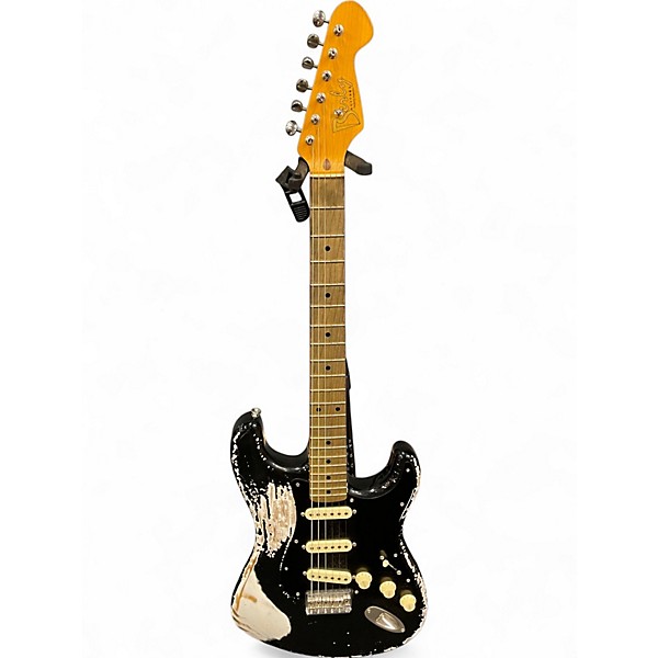 Used Berly S Type Hardtail Black Relic Solid Body Electric Guitar