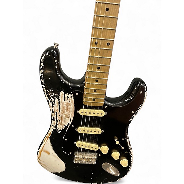 Used Berly S Type Hardtail Black Relic Solid Body Electric Guitar