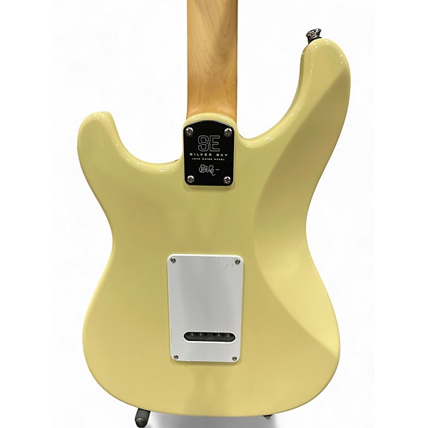 Used PRS SE Silver Sky Yellow Solid Body Electric Guitar