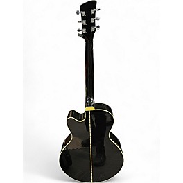 Used Charvel 625 D MBK Black Acoustic Electric Guitar