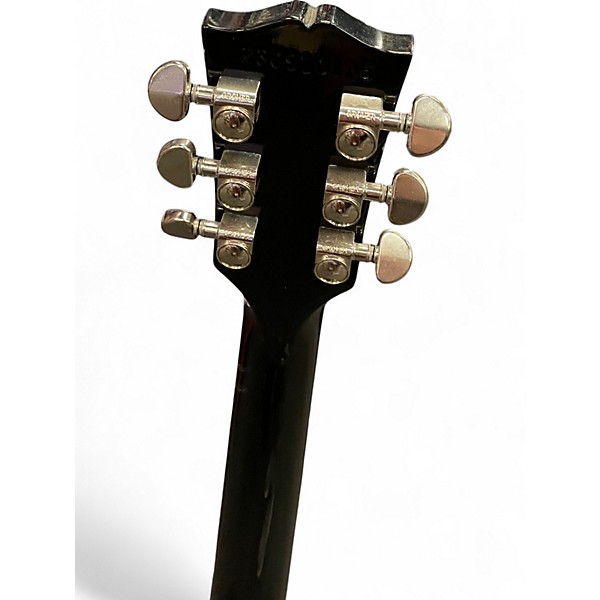 Used Gibson Les Paul Classic Black Solid Body Electric Guitar