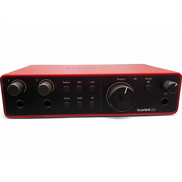 Used Focusrite Scarlett 2i2 gen4 pack Audio Interface