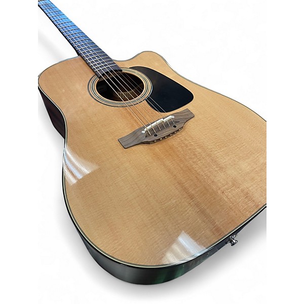 Used Takamine P2DC Pro Series 2 Natural Acoustic Electric Guitar