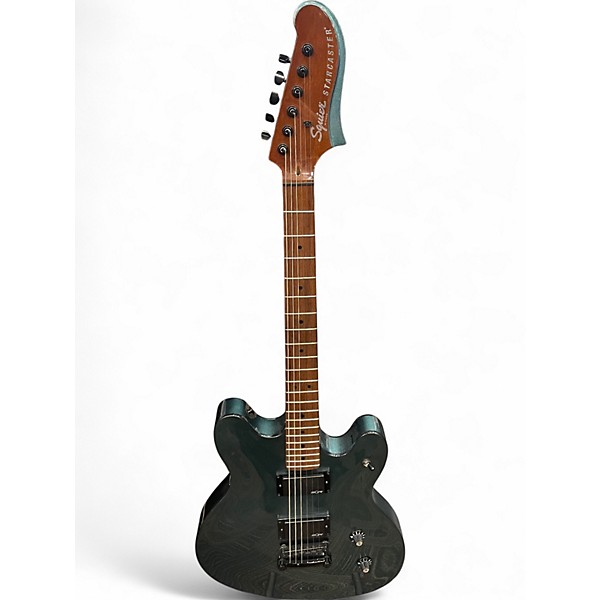 Used Squier Contemporary Active Starcaster BLUE Hollow Body