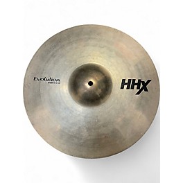 Used Sabian 16in hhx evolution crash Cymbal