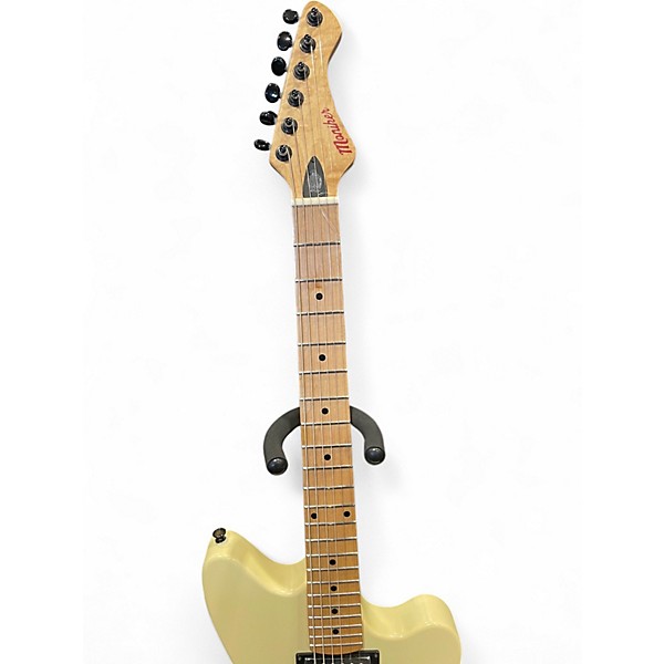 Used Monikers JM  Buttercream Solid Body Electric Guitar