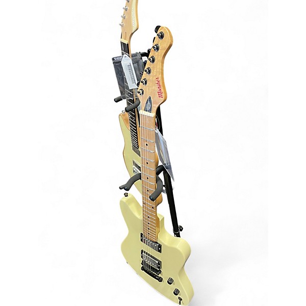 Used Monikers JM  Buttercream Solid Body Electric Guitar