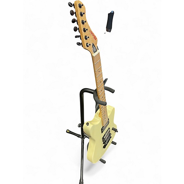 Used Monikers JM  Buttercream Solid Body Electric Guitar