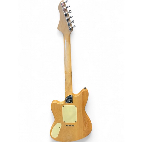 Used Monikers JM Buttercream w Natural Trim Solid Body Electric Guitar
