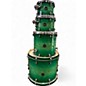 Used Mapex 4 Piece Armory Series Exotic Rock Emerald Burst Drum Kit thumbnail