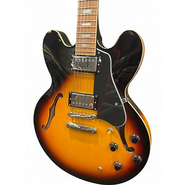 Used Epiphone ES335 Pro 3 Color Sunburst Hollow Body Electric Guitar