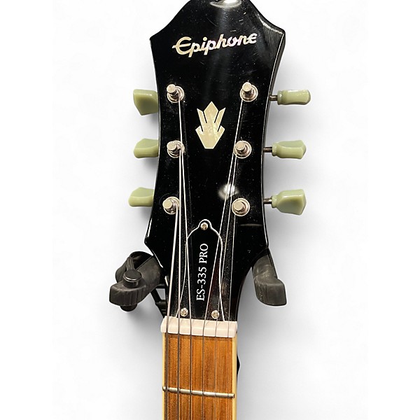 Used Epiphone ES335 Pro 3 Color Sunburst Hollow Body Electric Guitar
