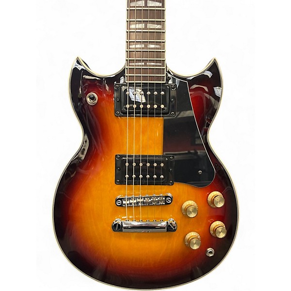 Used Eastwood McGeoch 1000 2 Color Sunburst Solid Body Electric Guitar