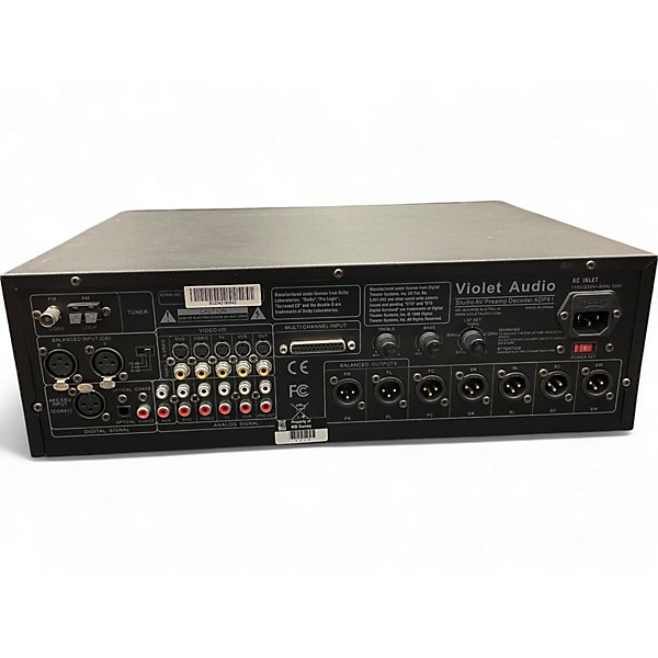 Used Violet Audio ADP 61 Pre Amp Decoder/Amplifier  Signal Processor