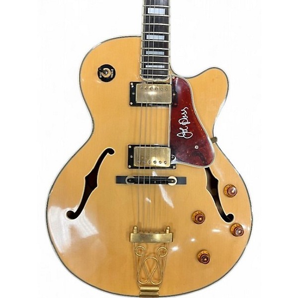 Used Epiphone Emperor II Joe Pass Signature Natural Hollow Body Electric Guitar