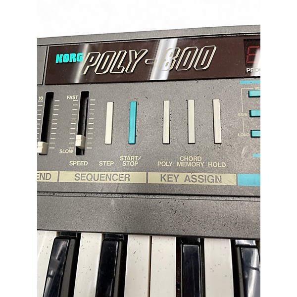 Vintage 1983 KORG POLY-800 Synthesizer