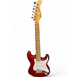 Used SX VTG SERIES  Candy Apple Red Solid Body Electric Guitar