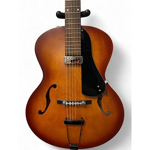 Used Godin 5th Avenue Cognac Burst Hollow Body Electric Guitar