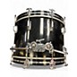 Vintage 1970s Fullerton 4 Piece ROGERS 4 PIECE DRUM KIT Black Drum Kit