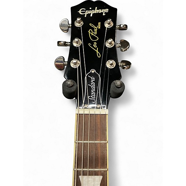 Used Epiphone Les Paul Standard Black Solid Body Electric Guitar