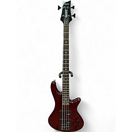 Used Schecter Guitar Research GRYPHON 4 Cherry Electric Bass Guitar