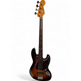 Used Fender 1962 Reissue Jazz Bass 3 Tone Sunburst Electric Bass Guitar