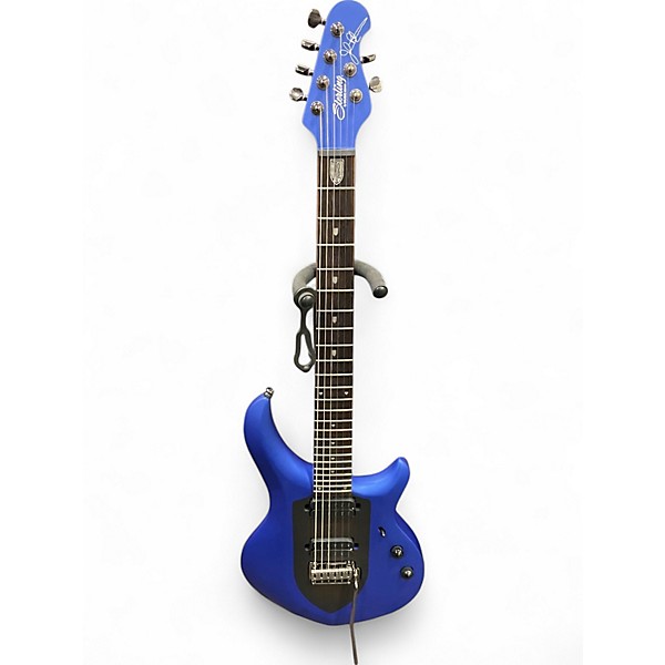 Used Sterling by Music Man MAJESTY BLUE Solid Body Electric Guitar