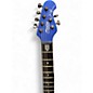 Used Sterling by Music Man MAJESTY BLUE Solid Body Electric Guitar