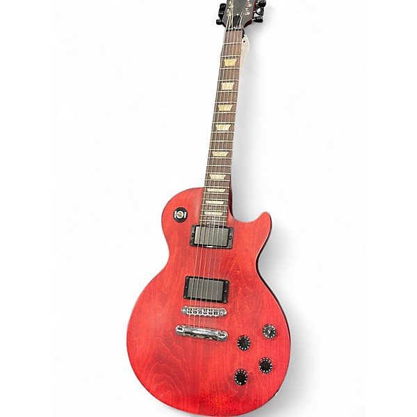 Used Gibson Les Paul Studio FLAT RED Solid Body Electric Guitar
