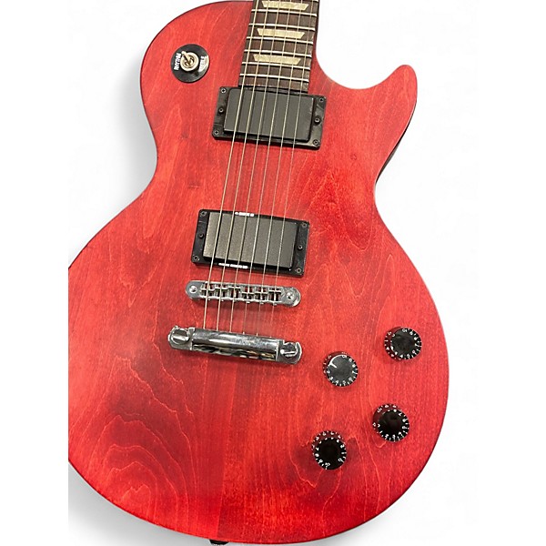 Used Gibson Les Paul Studio FLAT RED Solid Body Electric Guitar