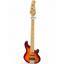 Used Lakland 55-02 Skyline Series 5 String SUNBURST Electric Bass Guitar