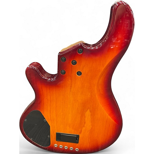 Used Lakland 55-02 Skyline Series 5 String SUNBURST Electric Bass Guitar