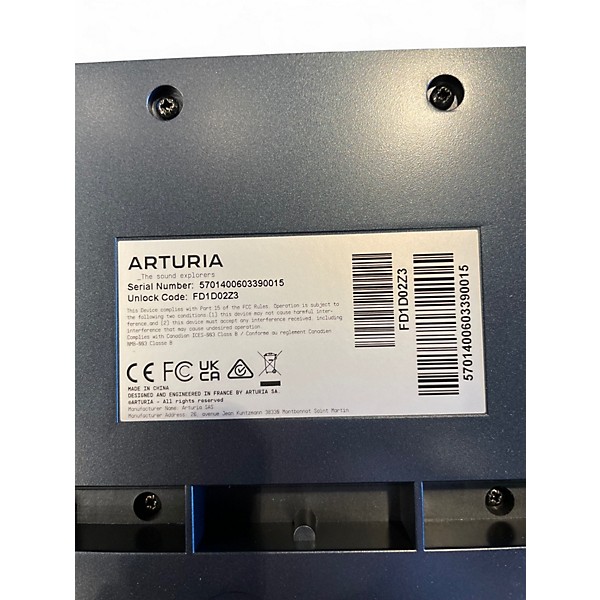 Used Arturia MicroFreak Synthesizer