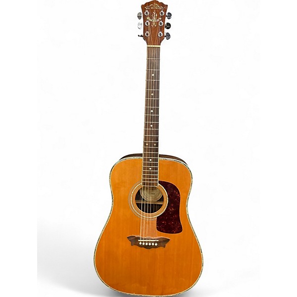 Used Washburn WD-41S Natural Acoustic Electric Guitar