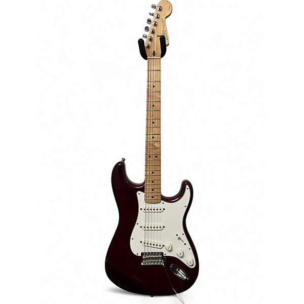 Used 2007 Fender Standard Stratocaster Black Cherry Solid Body Electric Guitar,New Products : American Fashion Style Bags On Sale