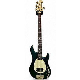 Used 2004 Ernie Ball Music Man Sterling 4 H Piezo Carbon Blue Pearl Electric Bass Guitar