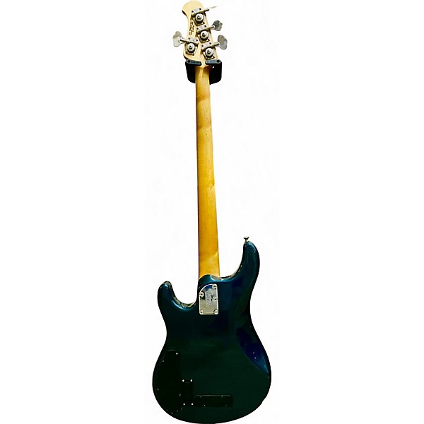 Used 2004 Ernie Ball Music Man Sterling 4 H Piezo Carbon Blue Pearl Electric Bass Guitar